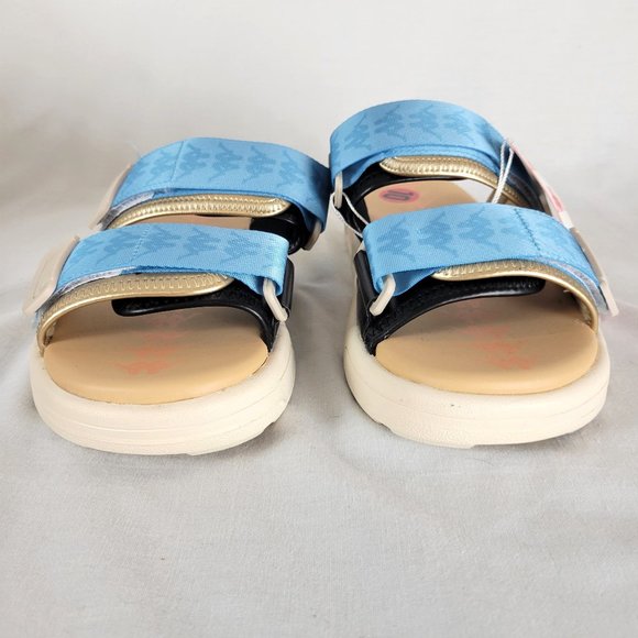 KAPPA 222 Banda Aster 5 Unisex Slides Lt Beige/Azure/Black - NWT main image 5